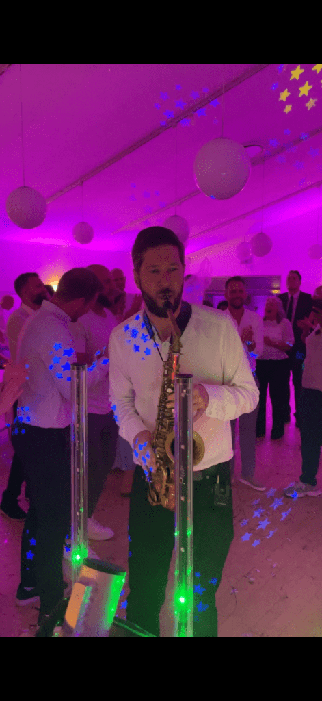 Saxofonist Mathias